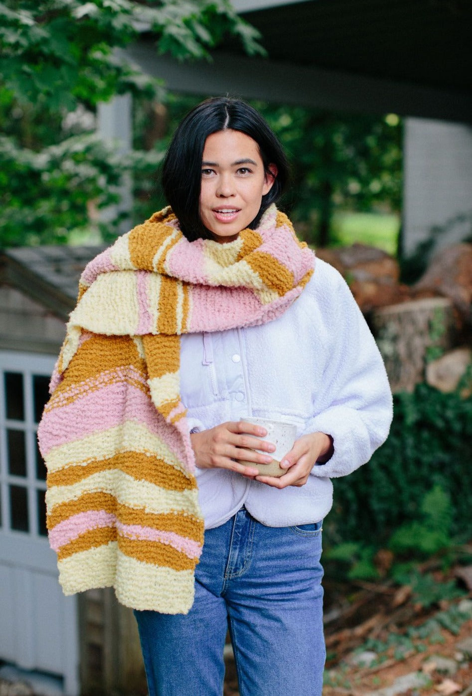 Aura Scarf Pattern – Knit Collage