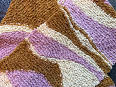 Aura Scarf ~ Sunshine / Peony / Marigold Sample 58