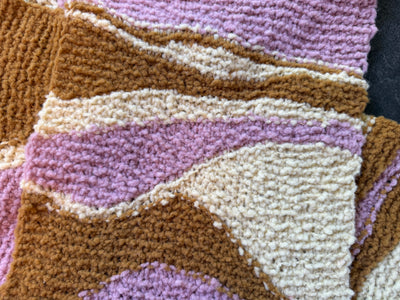 Aura Scarf ~ Sunshine / Peony / Marigold Sample 58