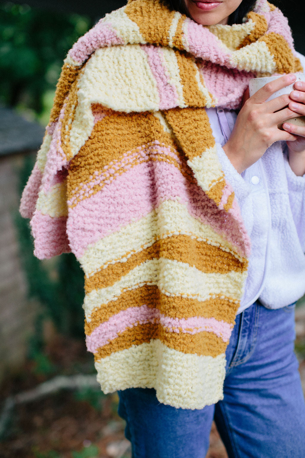 Aura Scarf Pattern – Knit Collage