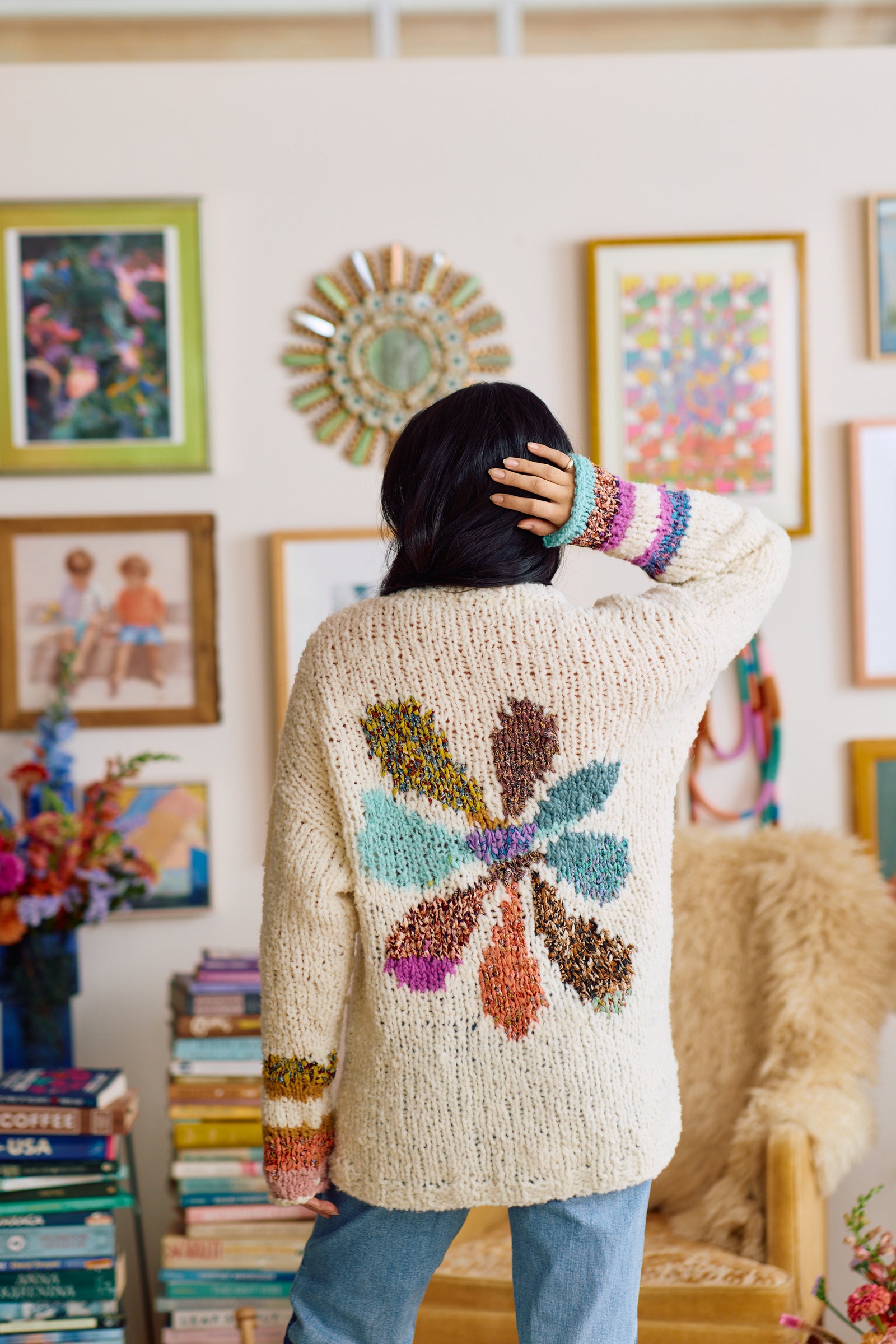 Awesome Blossom Cardi ~ Knitalong Kit