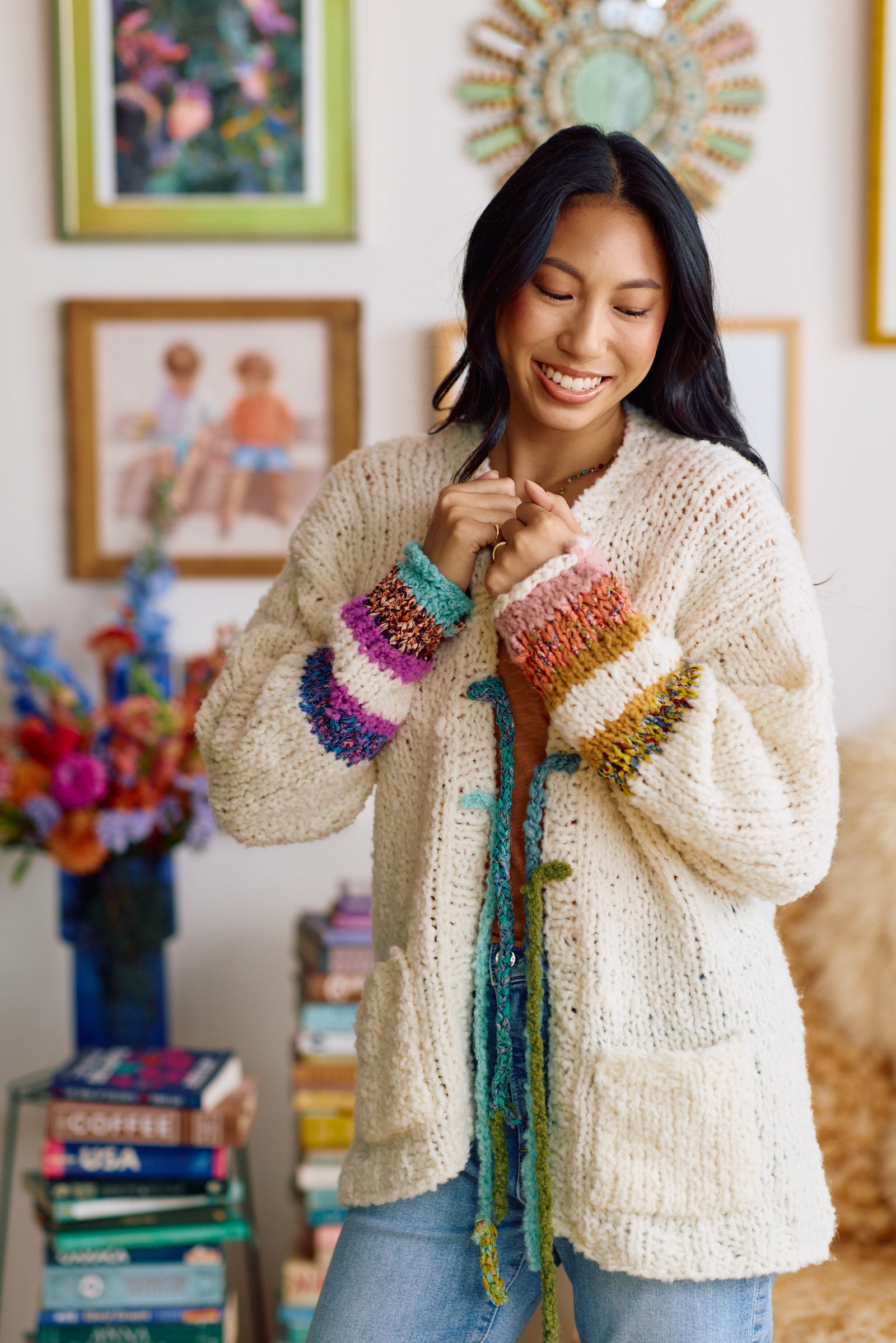 Awesome Blossom Cardi ~ Knitalong Kit
