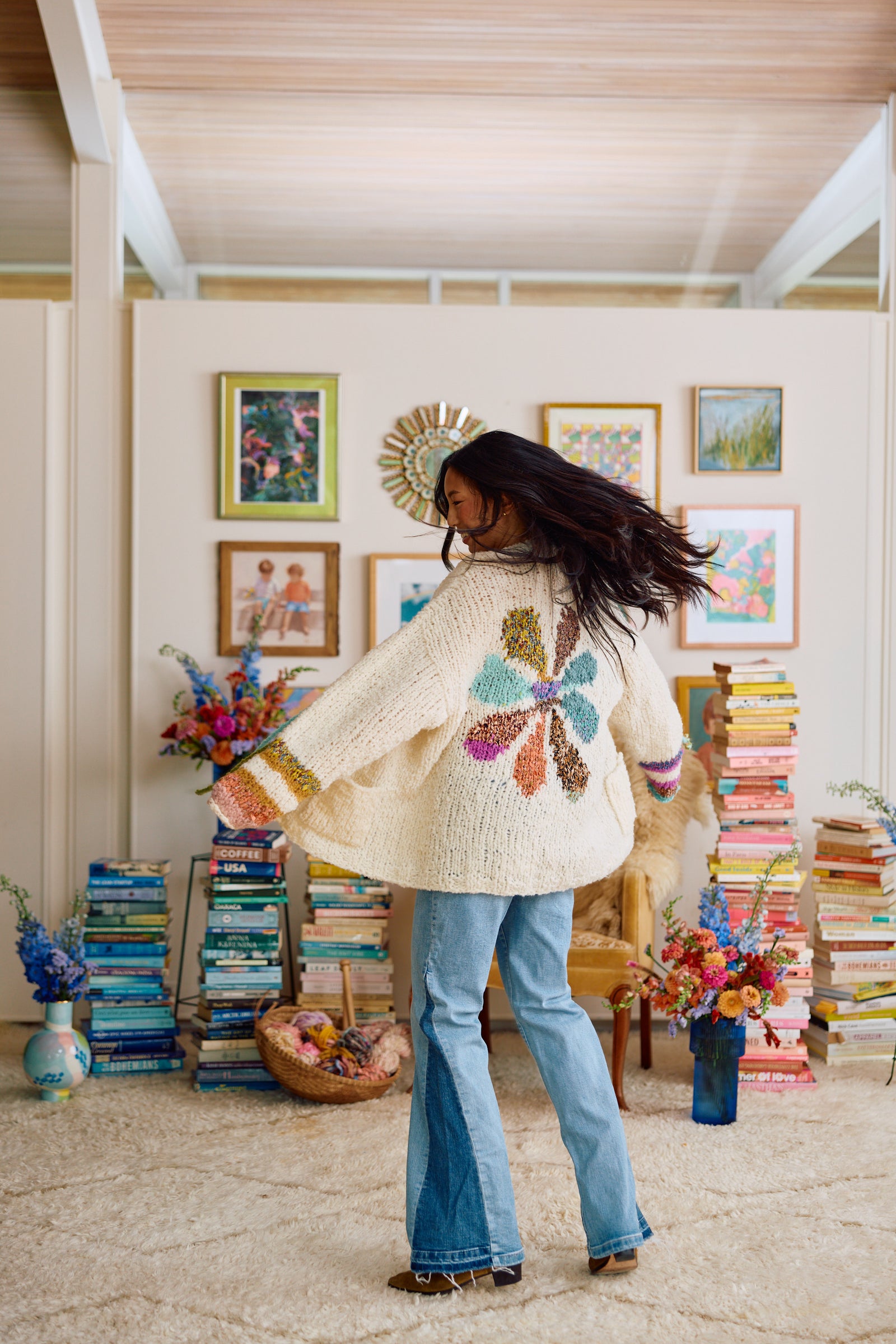 Awesome Blossom Cardi ~ Knitalong Kit
