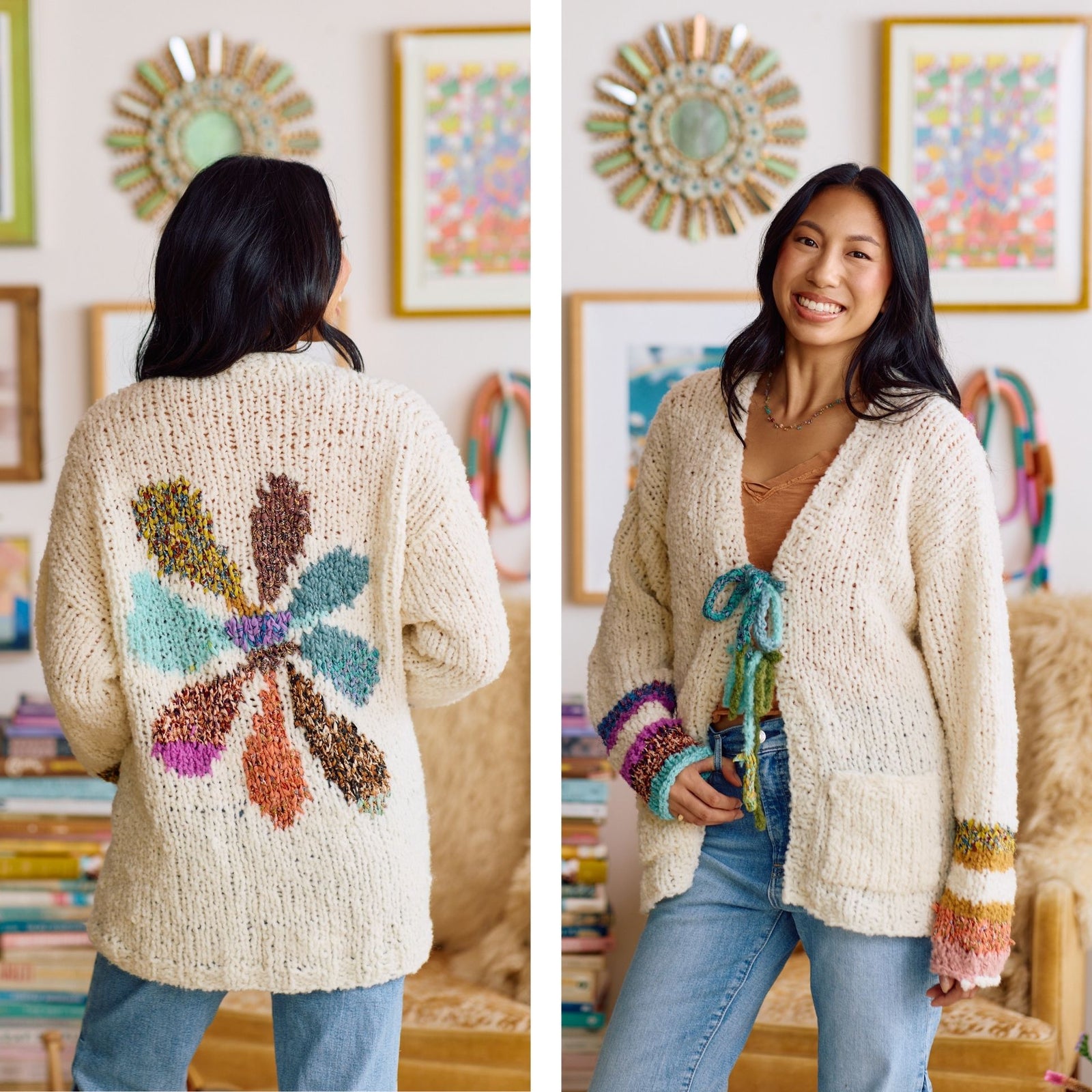 Awesome Blossom Cardi Pattern