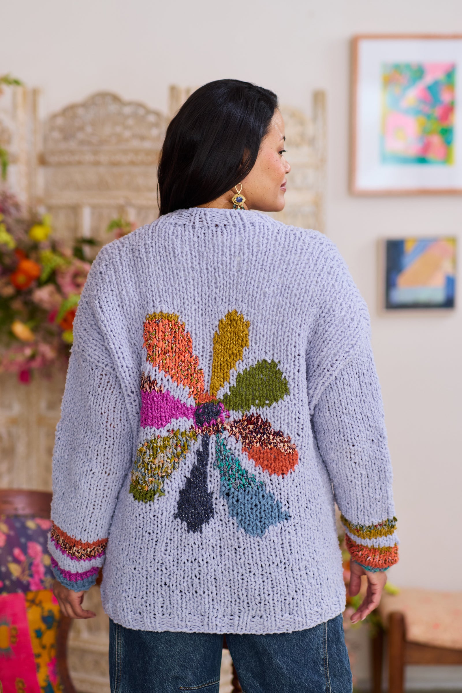 Awesome Blossom Cardi ~ Knitalong Kit