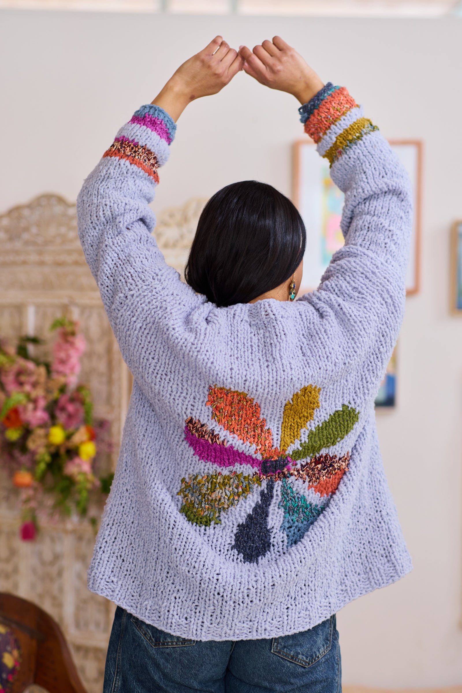 Awesome Blossom Cardi ~ Knitalong Kit