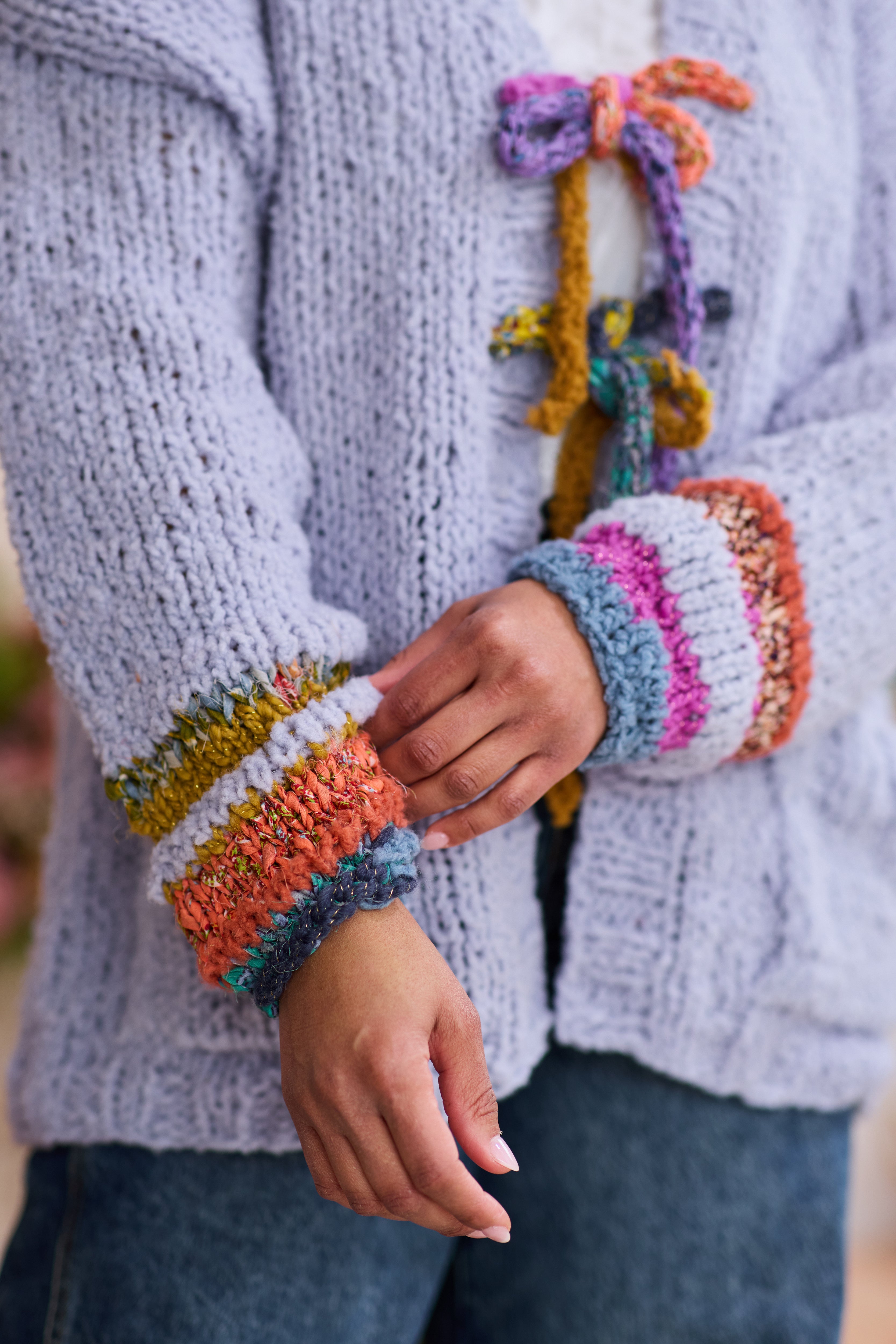 Awesome Blossom Cardi Kit – Knit Collage
