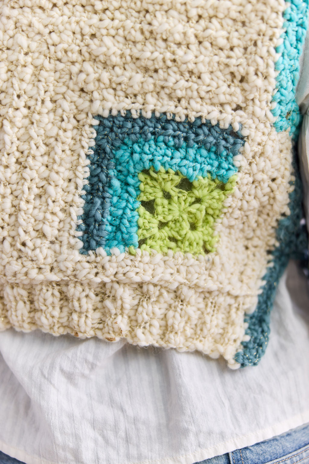 Wandering Patch Vest Pattern