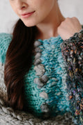 Knit Collage Be Mine Striped Sweater Pattern