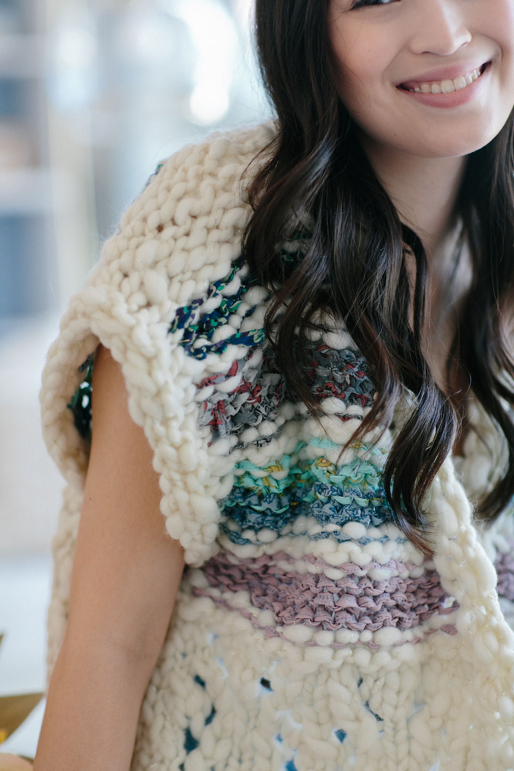Knit Collage Beachy Cardi Pattern
