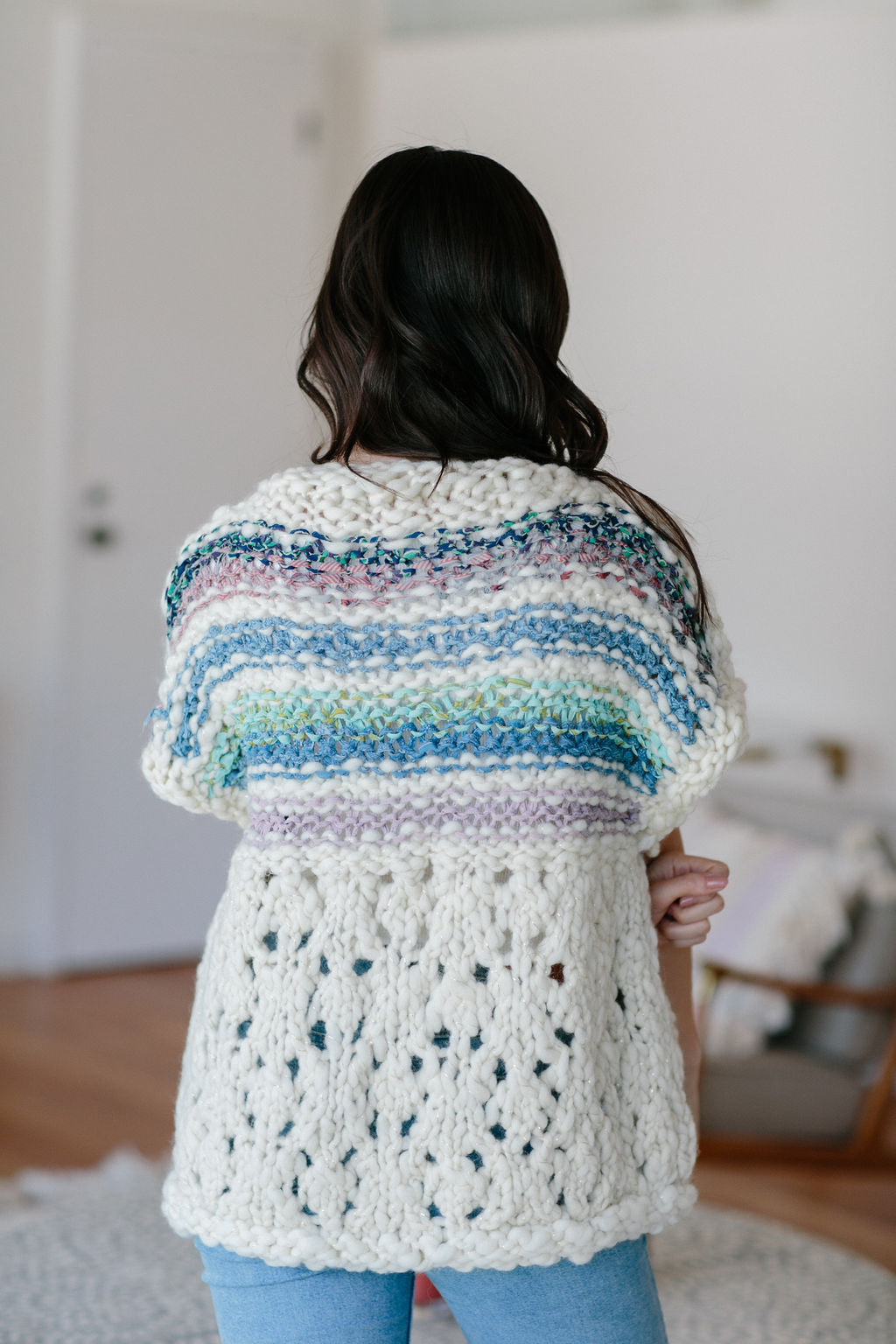 Knit Collage Beachy Cardi Pattern
