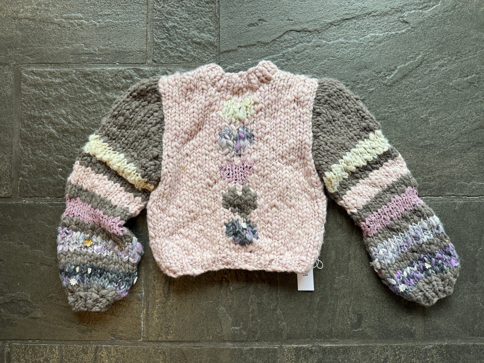 Big Love Sweater ~ Dusty Lavender / Twig Sample 9