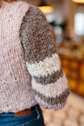 Big Love Sweater ~ Dusty Lavender / Twig Sample 9