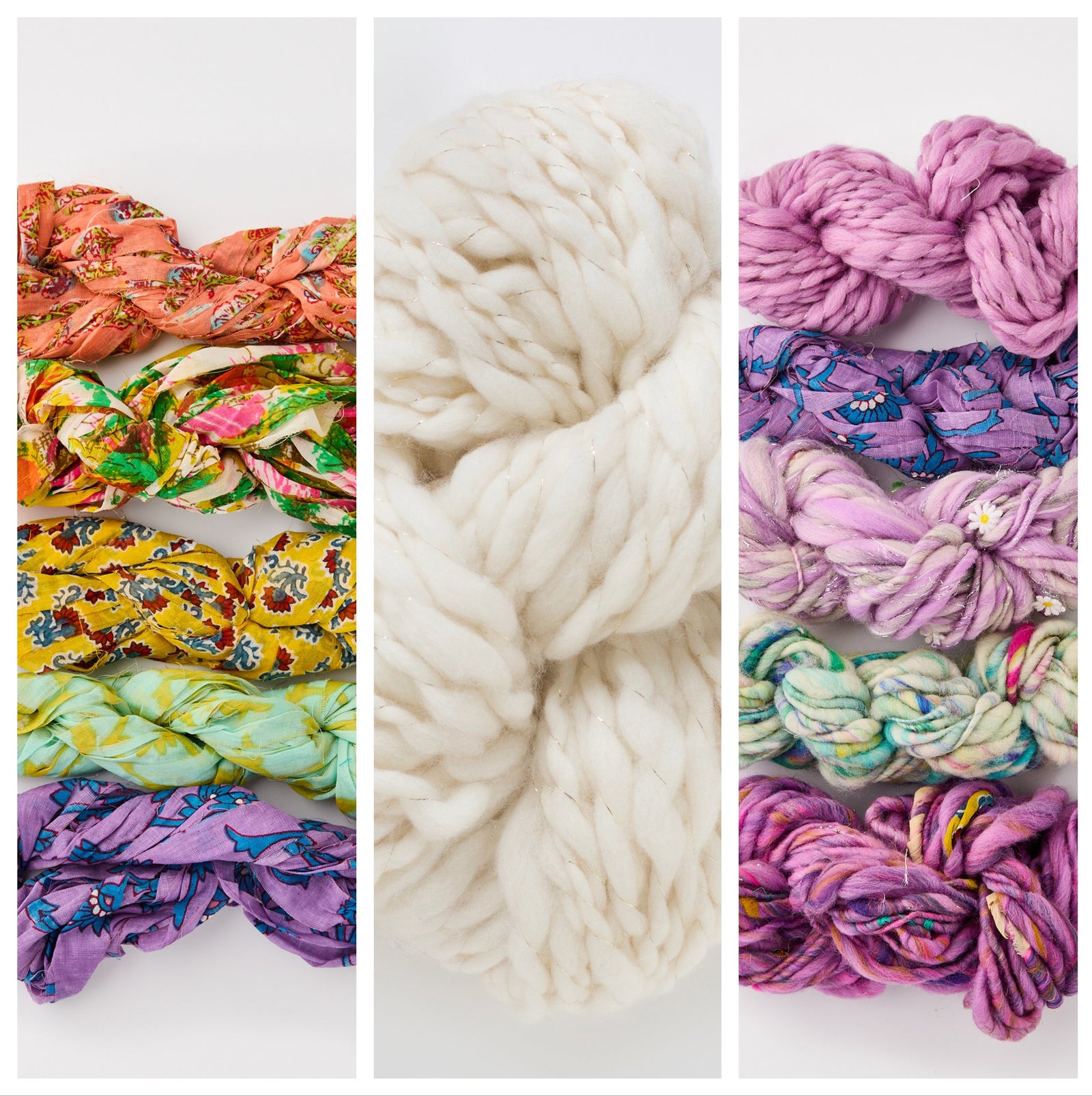 Rodeo Vest Mixed Yarn ~ Knitalong Kit