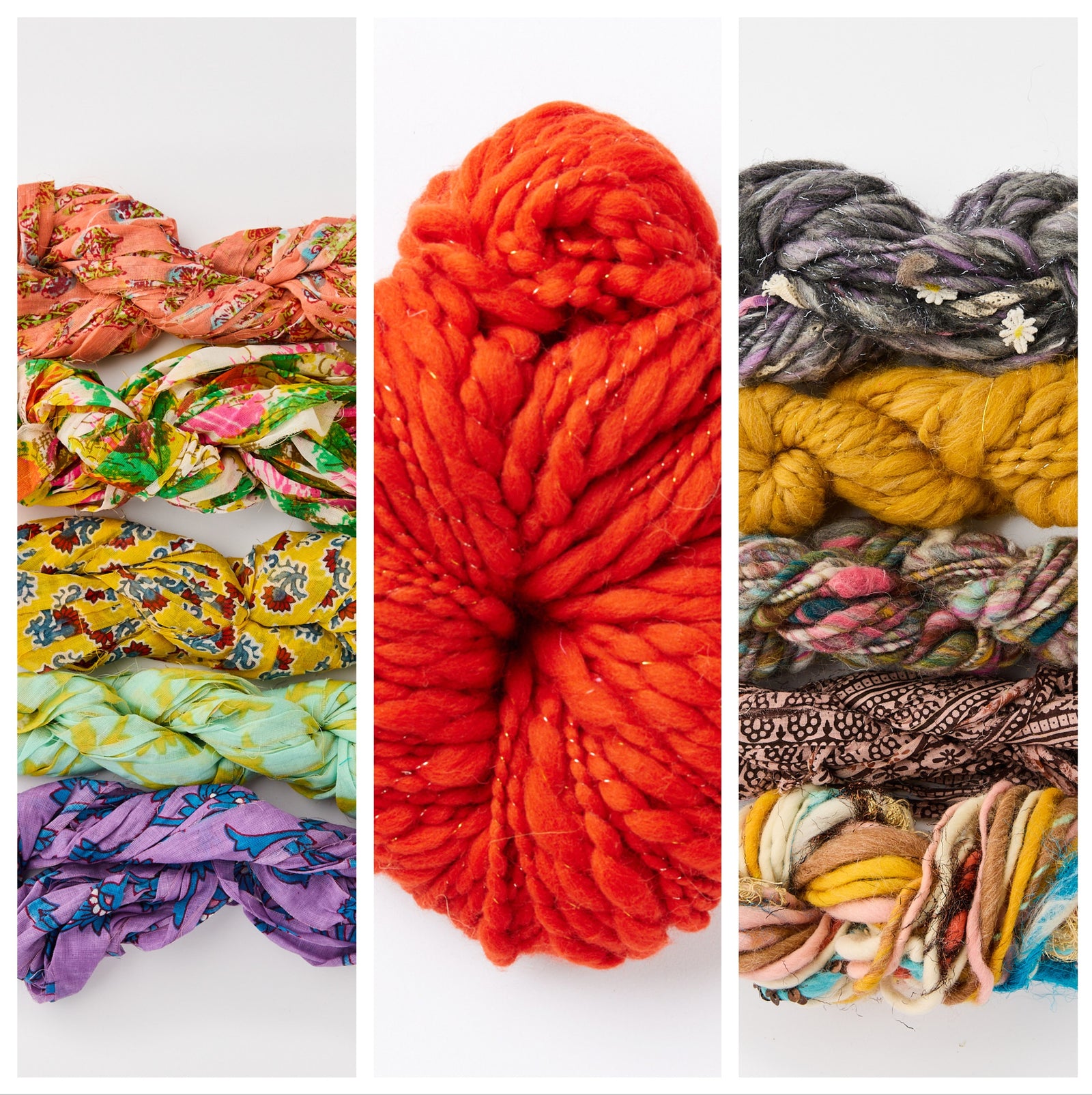 Rodeo Vest Mixed Yarn ~ Knitalong Kit