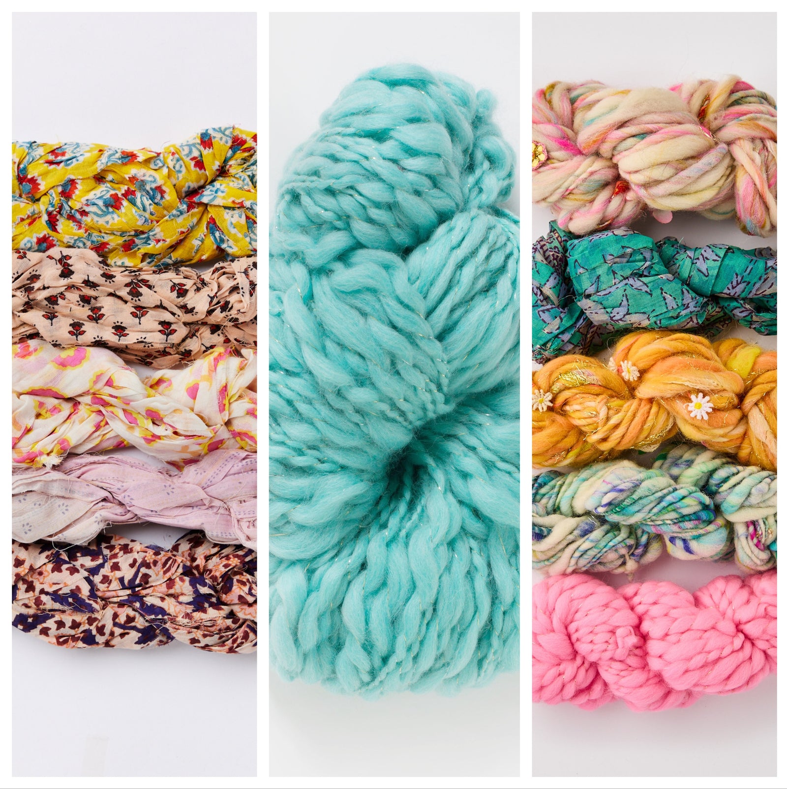 Rodeo Vest Mixed Yarn ~ Knitalong Kit