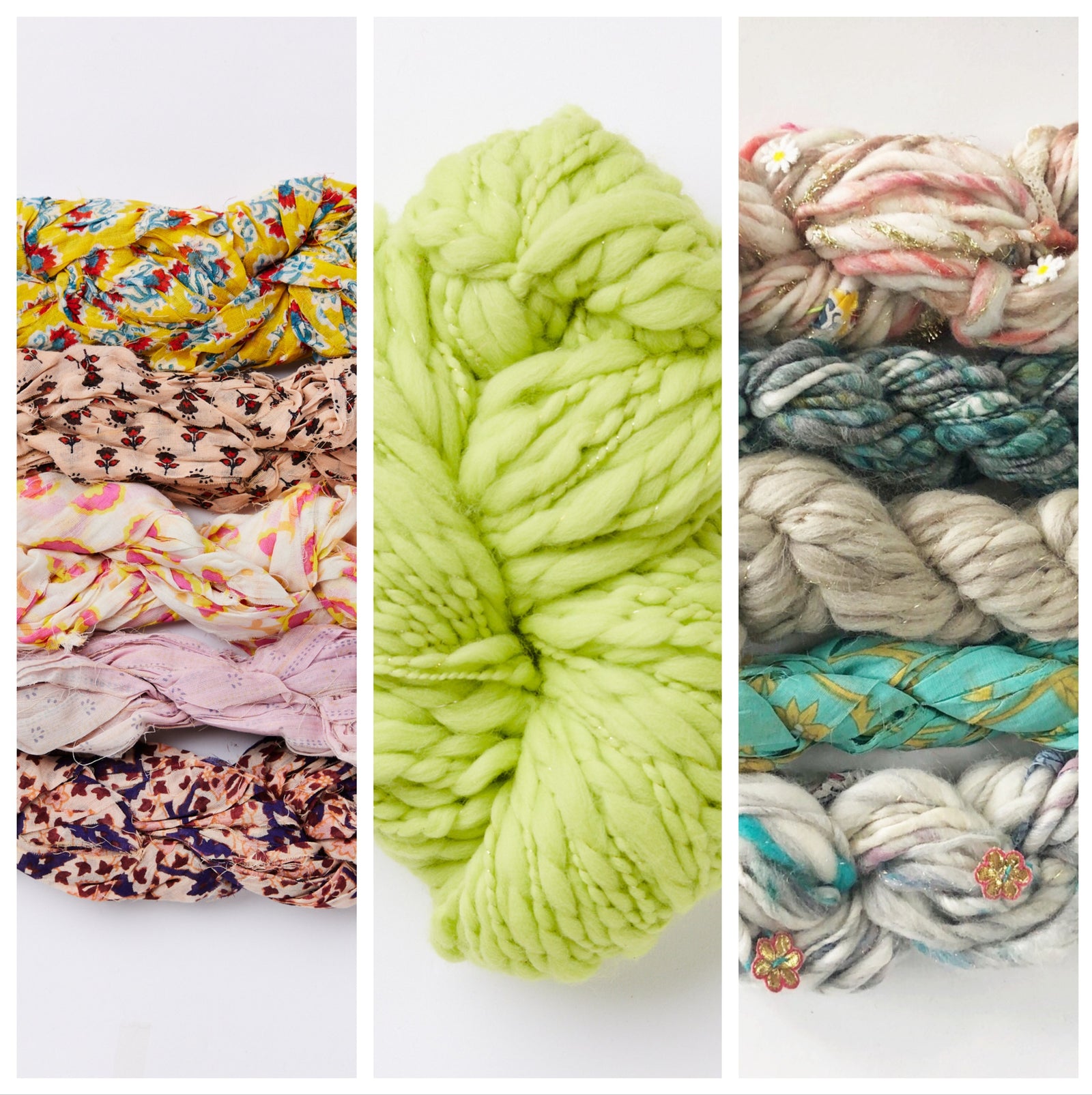Rodeo Vest Mixed Yarn ~ Knitalong Kit