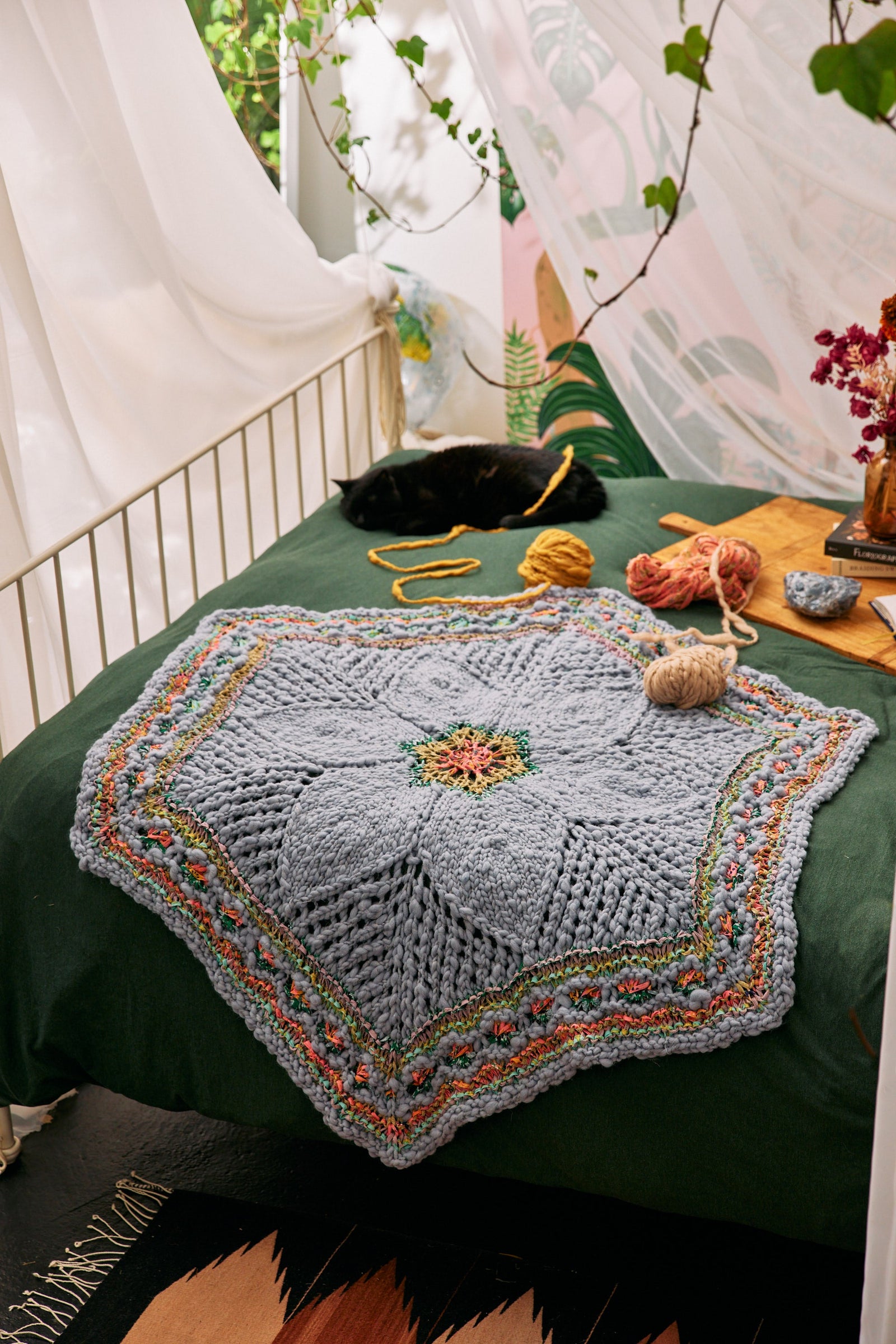 Botanical Blanket Pattern