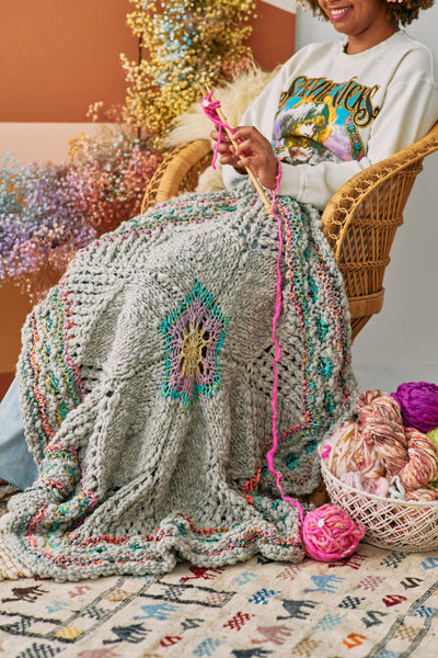 Botanical Blanket Pattern
