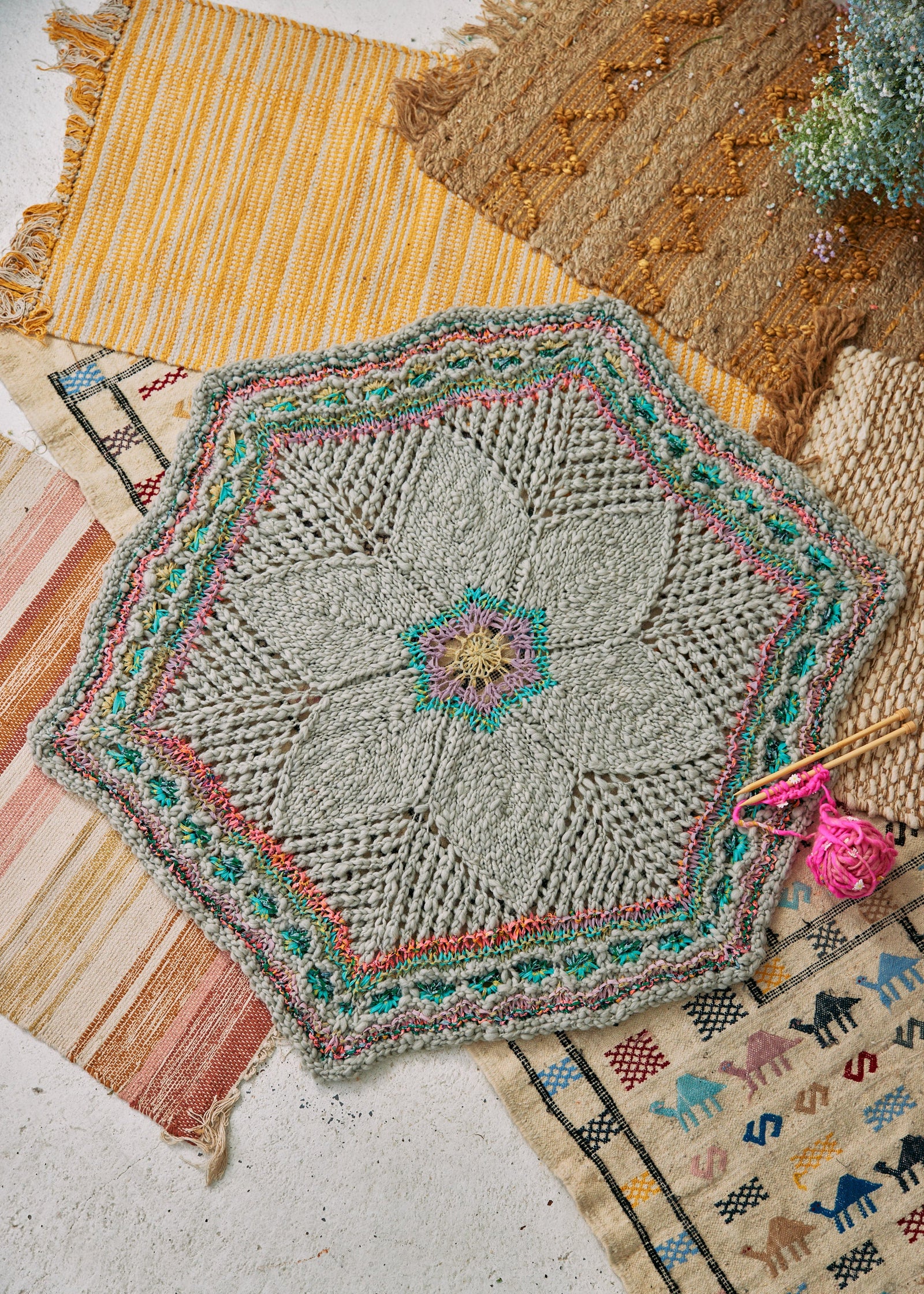 Botanical Blanket Pattern