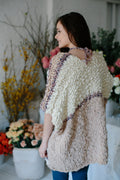 Knit Collage Both Sides Now Poncho Pattern