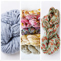 Blooming Plaid Pillow~ Knitalong Kit