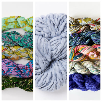 Rodeo Vest Mixed Yarn ~ Knitalong Kit