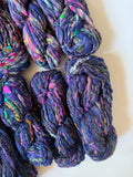 SOLD Dark Blue Sample Skein Bundle ~ 8 Mini Skeins