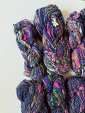 SOLD Dark Blue Sample Skein Bundle ~ 8 Mini Skeins