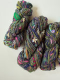SOLD Blue/Green Sample Skein Bundle ~ 4 Mini Skeins
