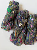 SOLD Blue/Green Sample Skein Bundle ~ 4 Mini Skeins