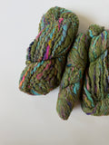 SOLD Green Sample Skein Bundle ~ 4 Mini Skeins