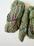 SOLD Green Sample Skein Bundle ~ 4 Mini Skeins