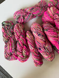 SOLD Neon Pink Sample Skein Bundle ~ 8 Mini Skeins