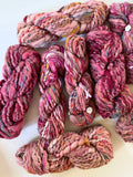 SOLD Maroon/Rose Sample Skein Bundle ~ 9 Mini Skeins