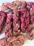 SOLD Maroon/Rose Sample Skein Bundle ~ 9 Mini Skeins