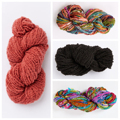 Stained Glass Crochet Shawl Kit