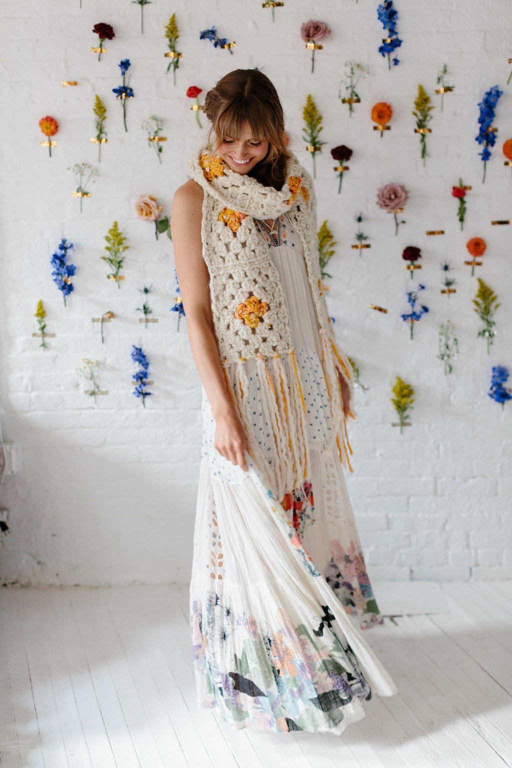 Sunshine Cloud Scarf Pattern