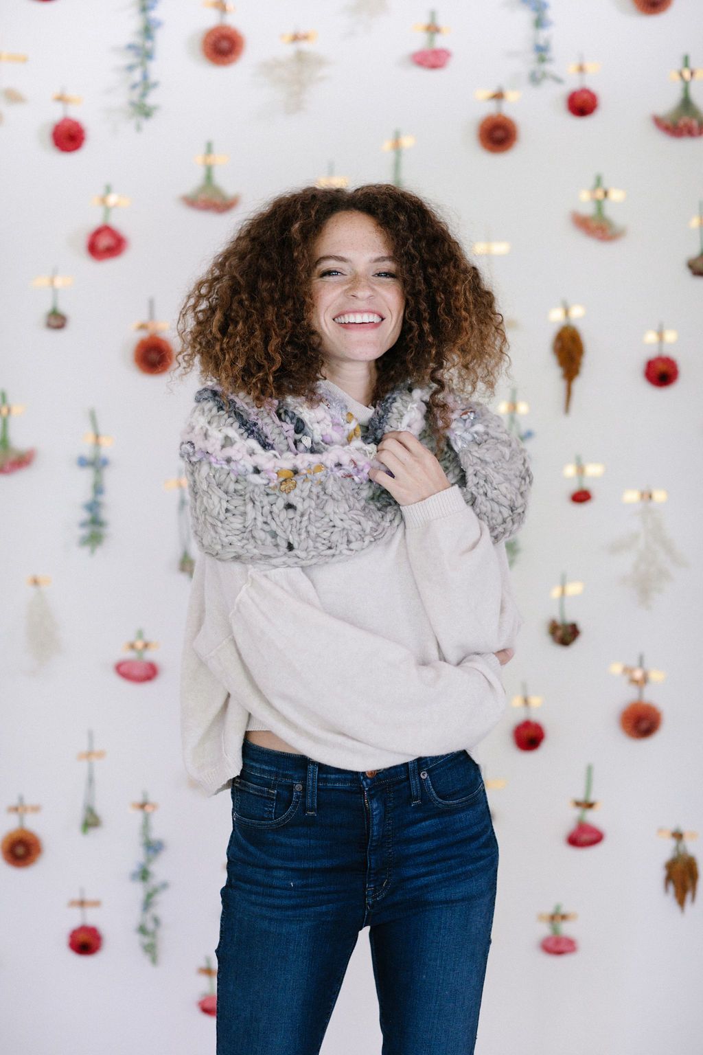 Knit Collage Cables are for Lovers Shawl Knitting Pattern