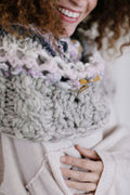 Knit Collage Cables are for Lovers Shawl Knitting Pattern