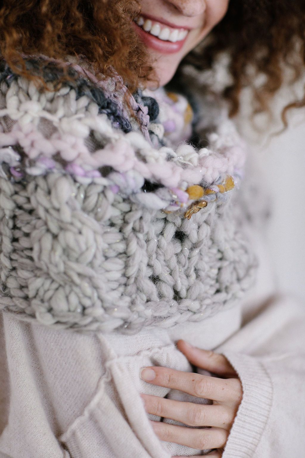 Knit Collage Cables are for Lovers Shawl Knitting Pattern