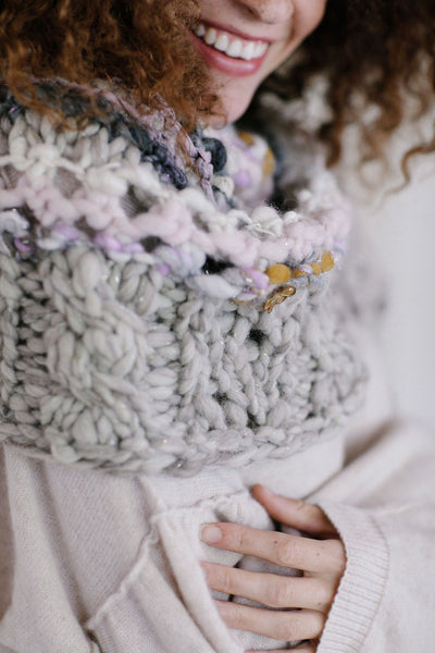 Knit Collage Cables are for Lovers Shawl Knitting Pattern
