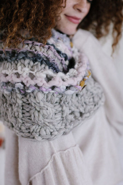 Knit Collage Cables are for Lovers Shawl Knitting Pattern