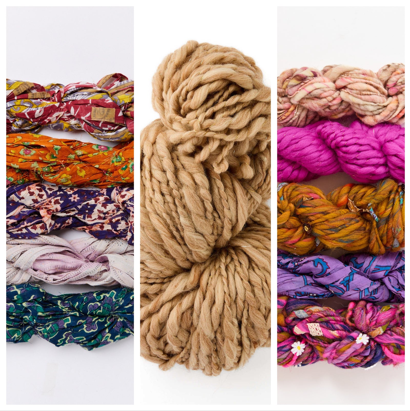 Rodeo Vest Mixed Yarn ~ Knitalong Kit