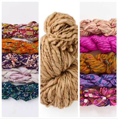 Rodeo Vest Mixed Yarn ~ Knitalong Kit