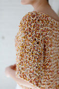 Calista Sweater Pattern Knit Collage Wildflower Yarn