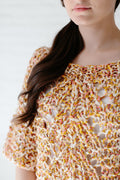 Calista Sweater Pattern Knit Collage Wildflower Yarn