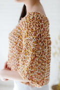 Calista Sweater Pattern Knit Collage Wildflower Yarn