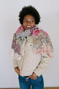 Knit Collage Chevron Sunrise Shawl Pattern