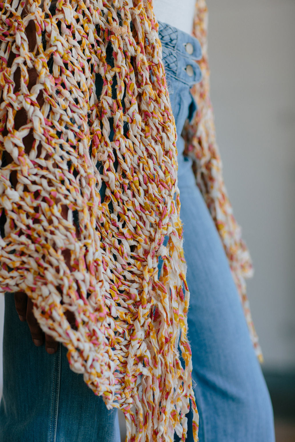 Knit Collage Coachella Wrap Pattern